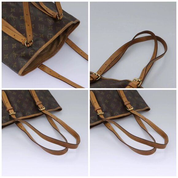 LOUIS VUITTON Monogram Bucket GM Shoulder Bag M42236 LV Auth 122132 - Picture 16 of 16